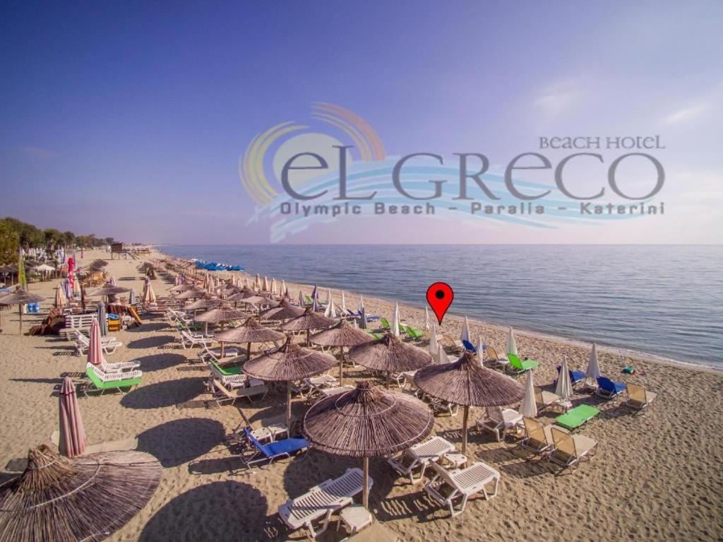 El Greco Hotel Olympic Beach Olympiakí Aktí Exteriör bild