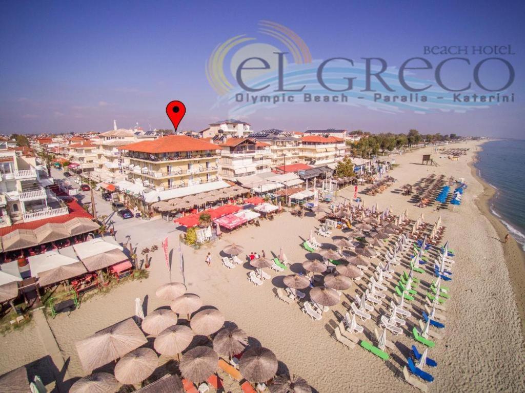 El Greco Hotel Olympic Beach Olympiakí Aktí Exteriör bild