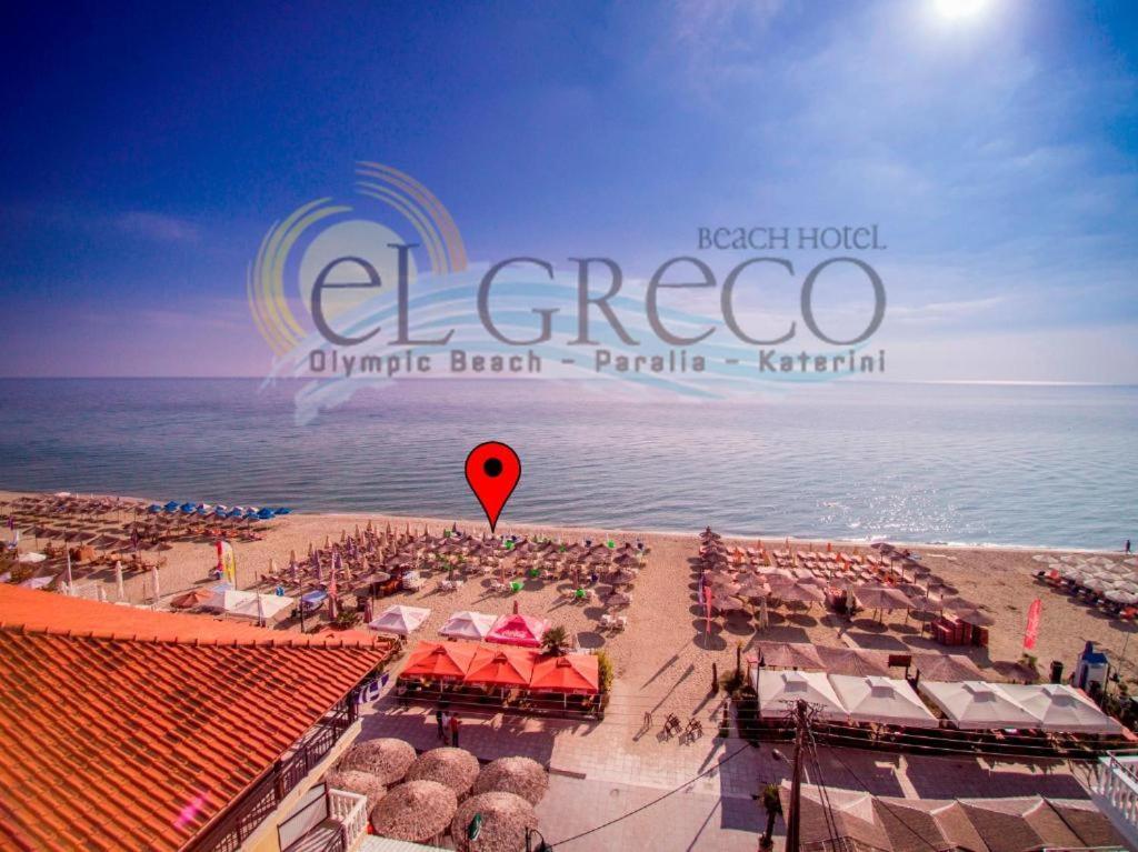 El Greco Hotel Olympic Beach Olympiakí Aktí Exteriör bild
