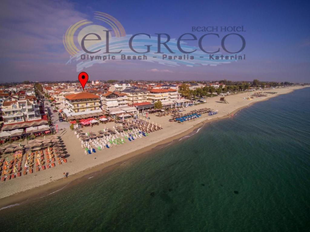 El Greco Hotel Olympic Beach Olympiakí Aktí Exteriör bild